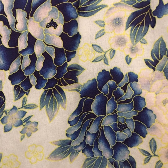 Ark & Co Floral Open Front Tassel Bottom Cardigan - Picture 4 of 7